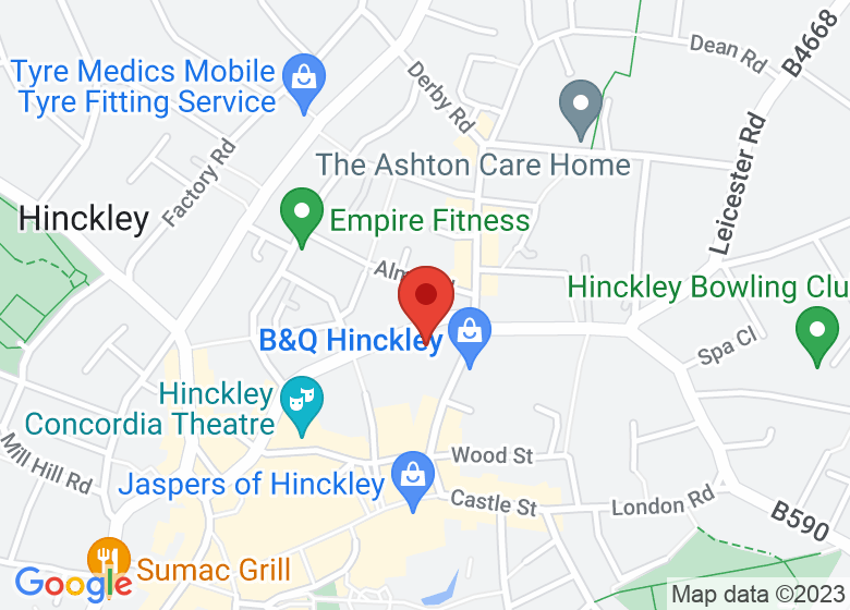 Map showing location of Studio Flow