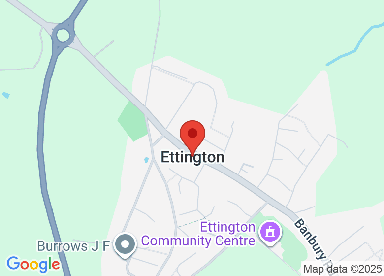 Map showing event location