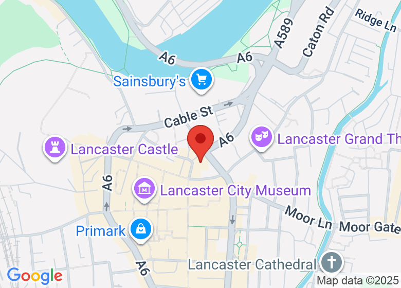 Map showing location of Ember Studios