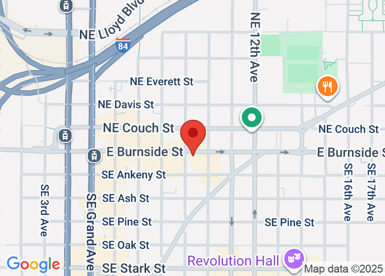 Map showing location of Void Tattoo Fest @ The Jupiter Hotel