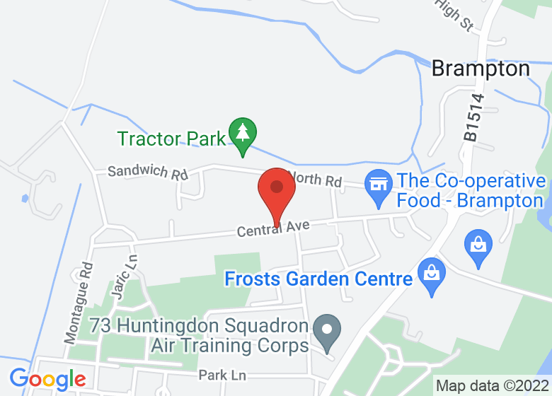 Map showing location of The Lady Olivia Centre