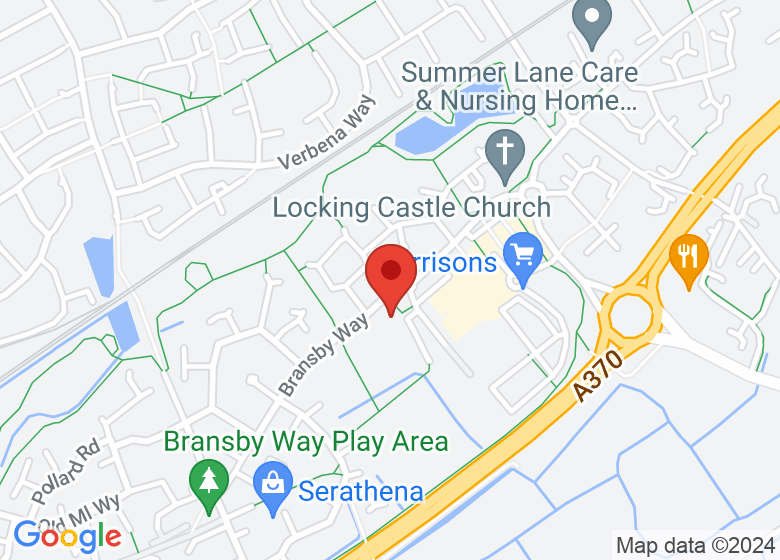 Map showing location of The Campus