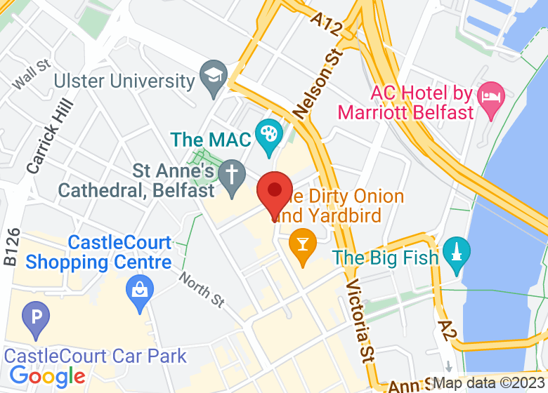 Map showing location of Studio 52 - Yoga