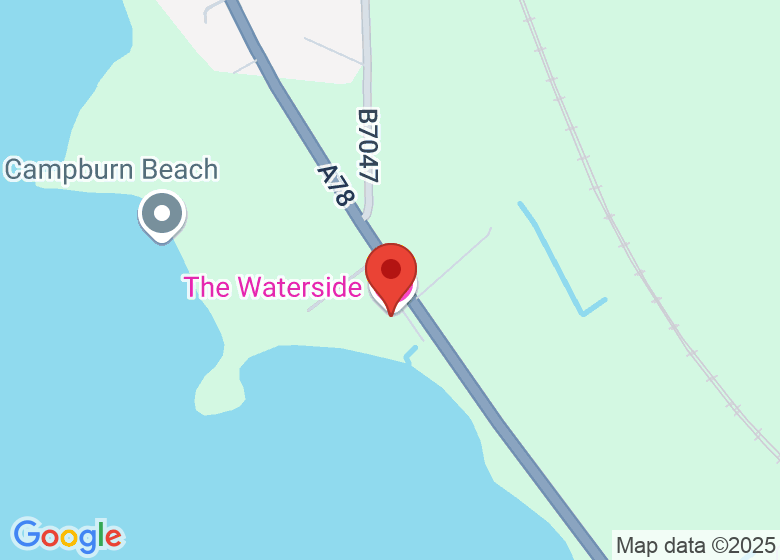 Map showing location of The Waterside