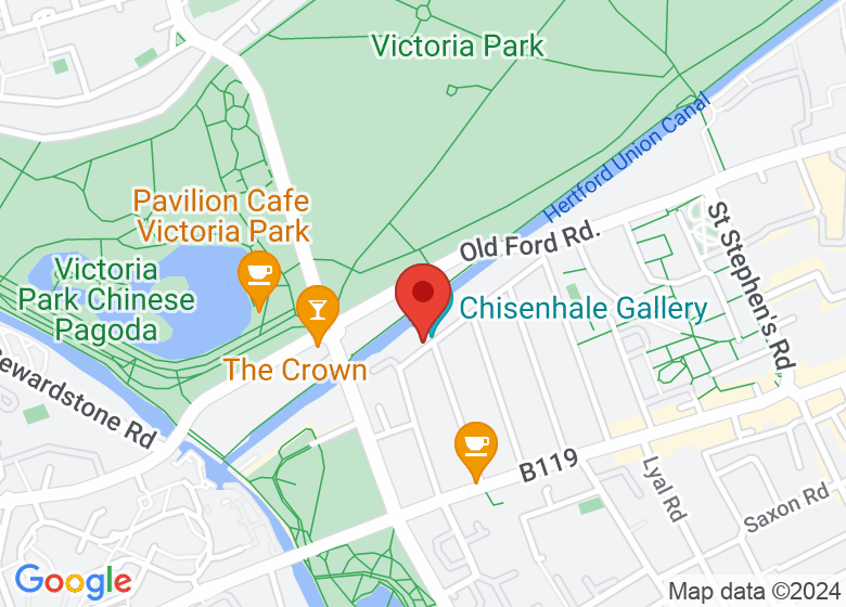 Map showing location of Chisenhale Dance Space