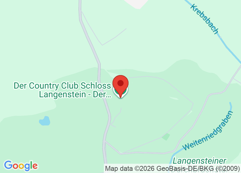 Map showing location of Langenstein Castle