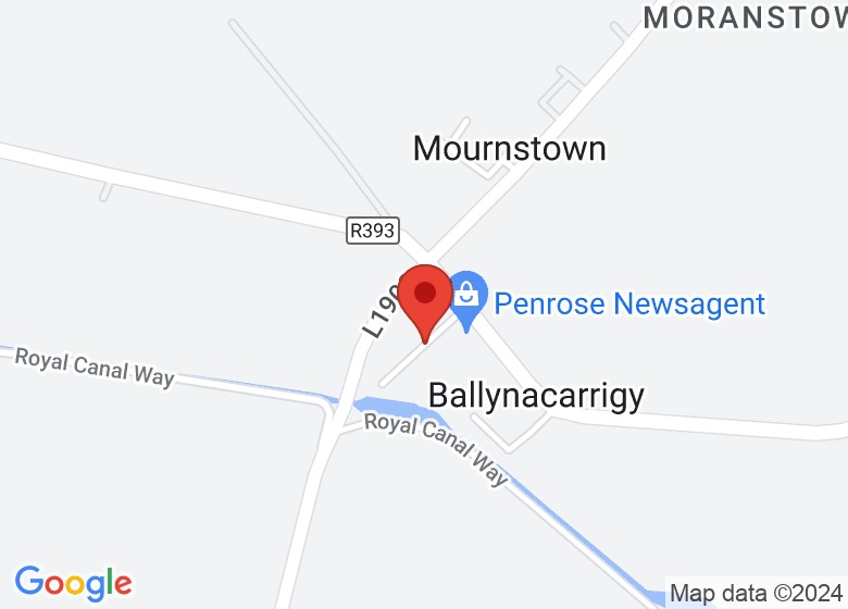 Map showing location of Cara Phort Family Resource Centre