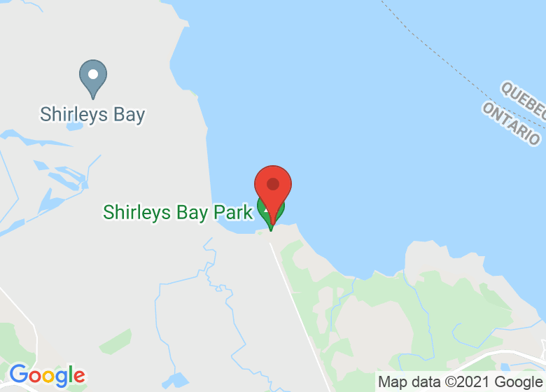 Map showing location of Ottawa West-Shirleys Bay
