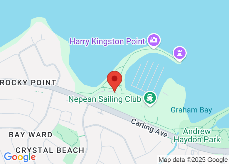 Map showing location of Ottawa-Nepean  (Crystal Beach)