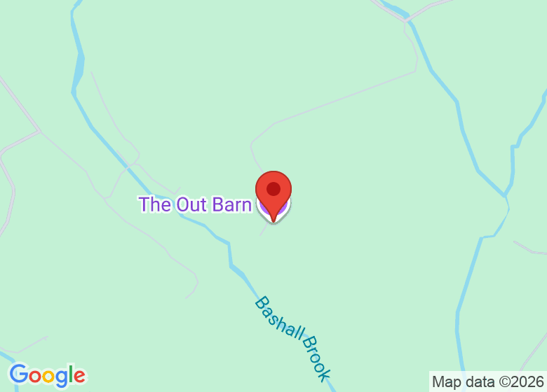 Map showing location of The Out Barn