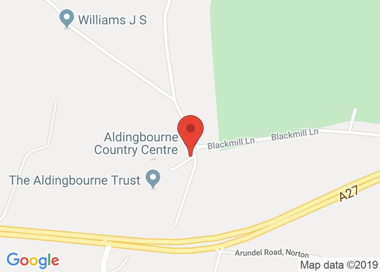 Map showing location of Aldingbourne Country Centre