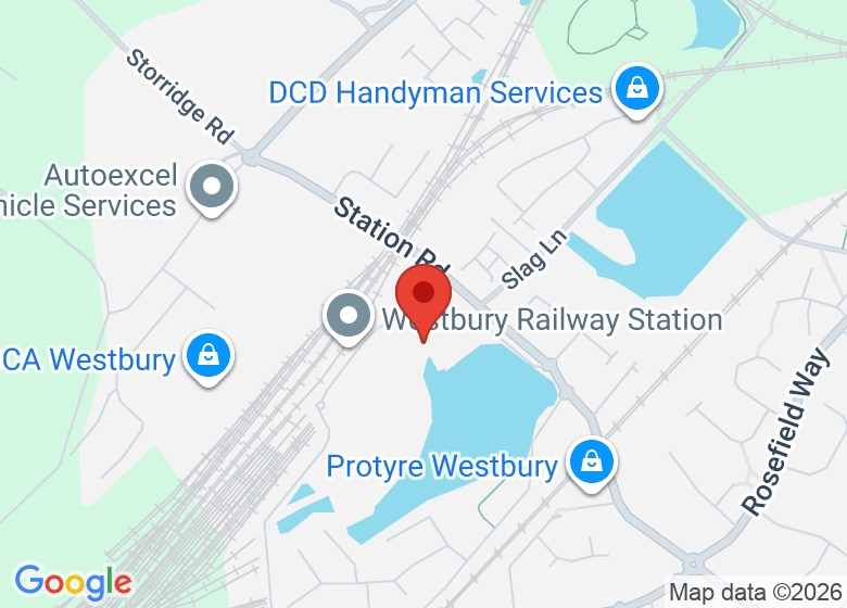 Map showing location of West Wilts Youth Sailing Association