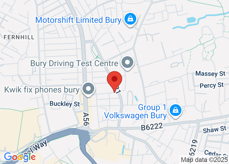 Map showing location of New Earth Holistic Sounds HQ