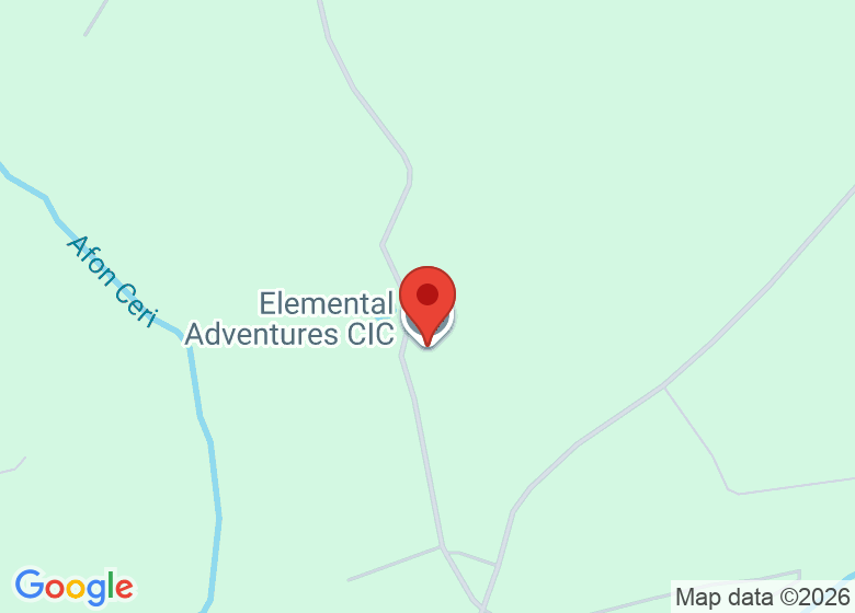Map showing location of Elemental Adventures CIC