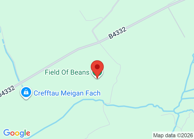Map showing location of Field Of Beans