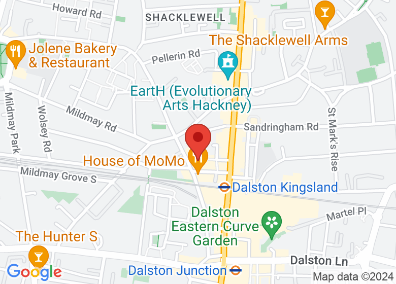 Map showing location of Fit East London
