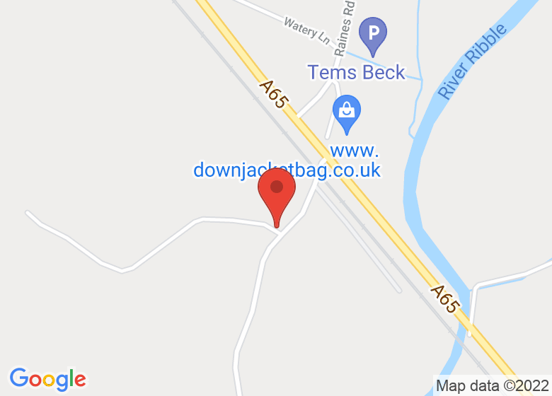 Map showing location of Little Bank Bungalow