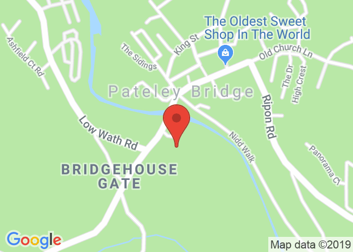 Map showing event location