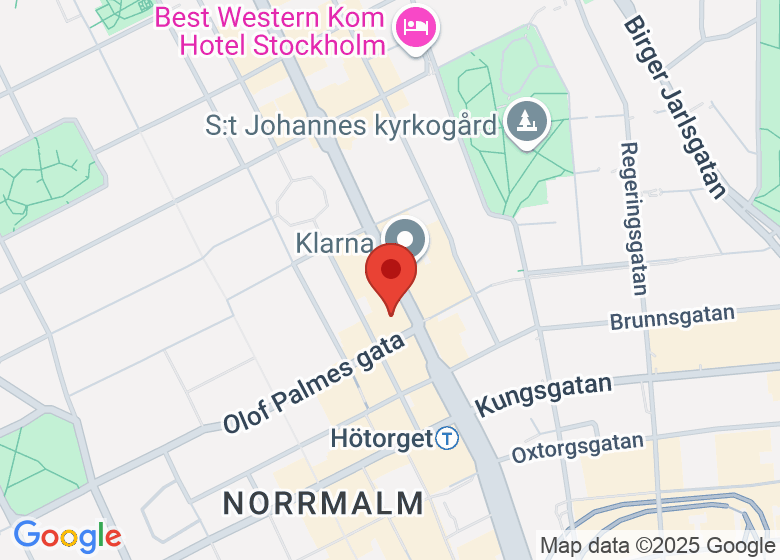 Map showing event location