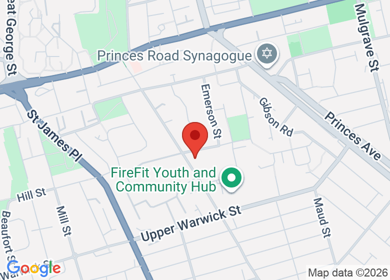 Map showing location of Katumba, John archer hall