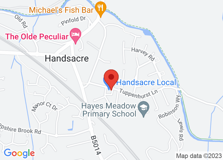 Map showing location of UK Microsuction HQ
