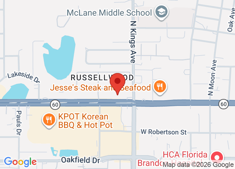 Map showing location of Josephine's Italian Market