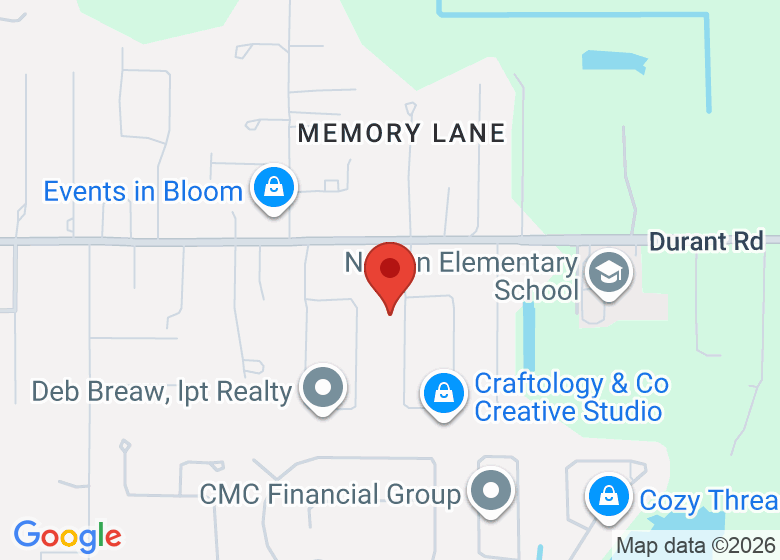 Map showing event location