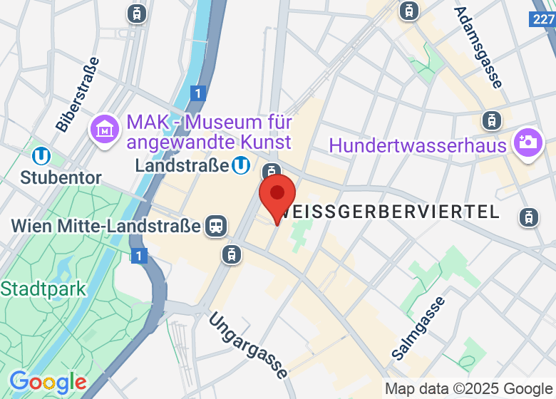 Map showing location of Rhythmikstudio