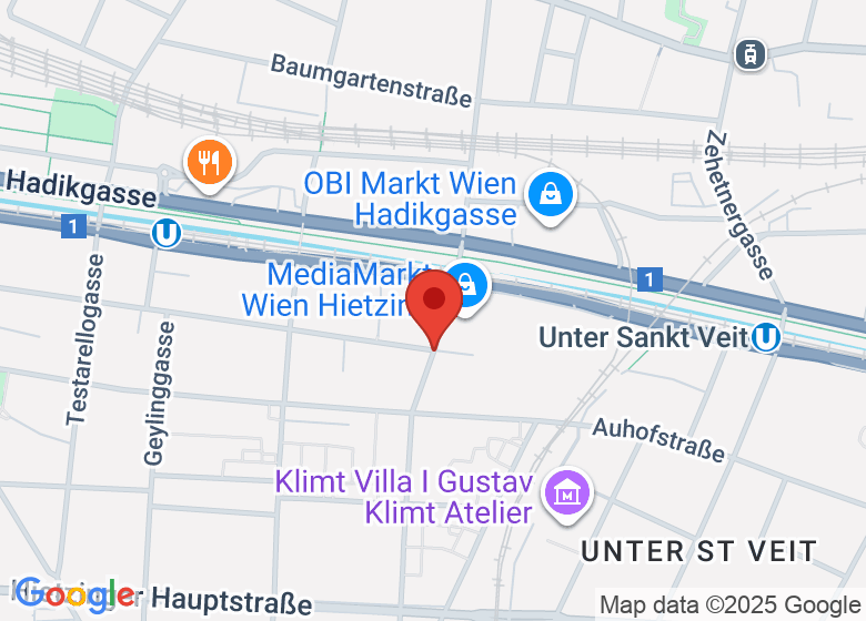 Map showing location of The Little Music Den