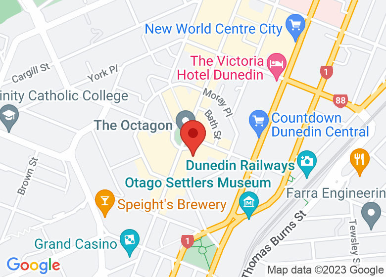 Map showing location of Vault 21