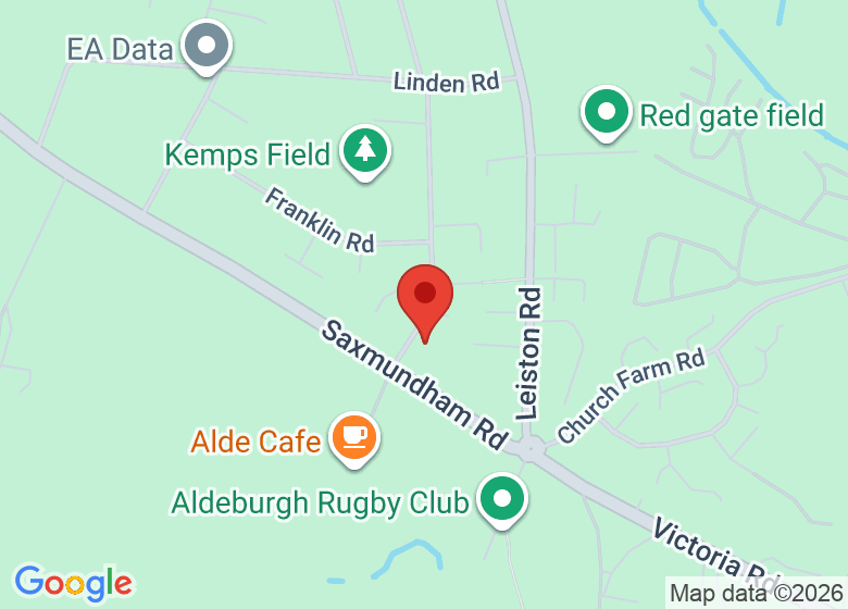 Map showing location of The Fairfield Centre