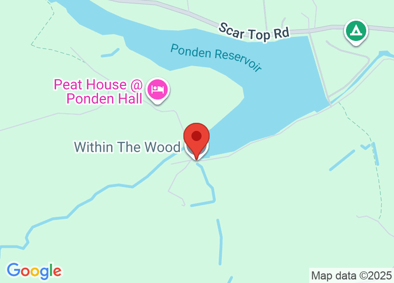 Map showing location of Within The Wood