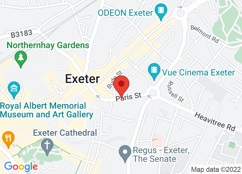 Map showing location of The Baby Room