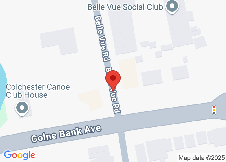 Map showing event location