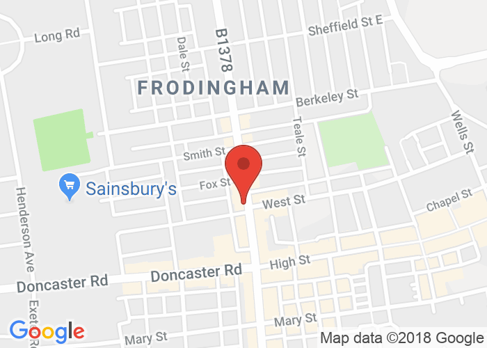 Map showing event location