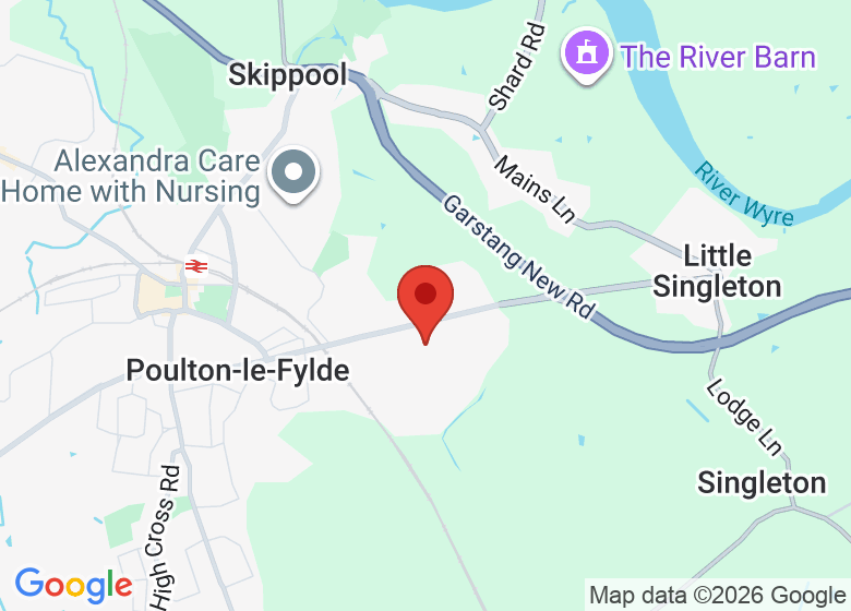 Map showing location of JWBD DANCE SCHOOL 