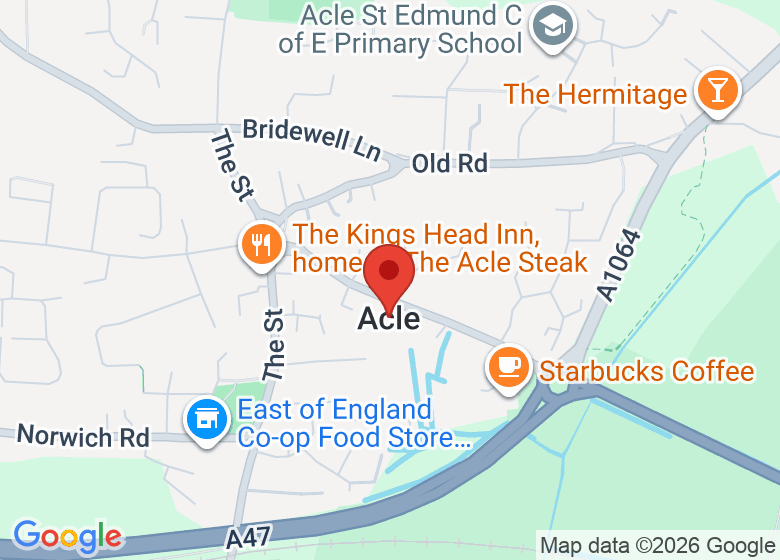 Map showing event location