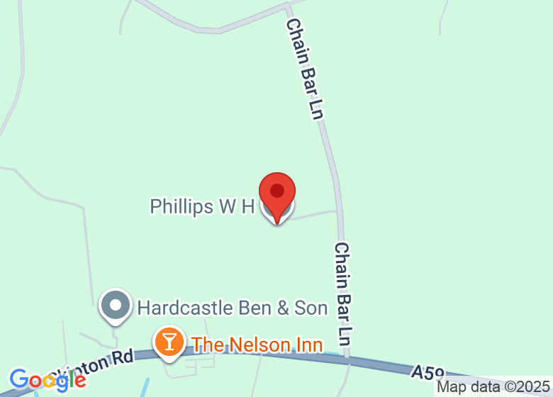 Map showing location of Shutt Nook Farm, 