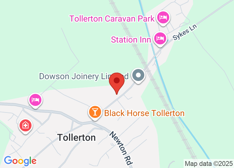 Map showing location of Tollerton, Easingwold, North Yorkshire, YO61 1RD