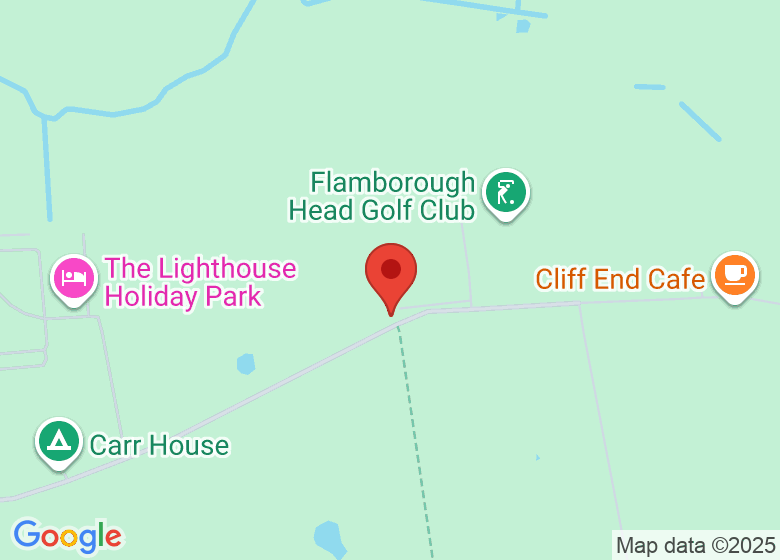 Map showing location of Flamborough