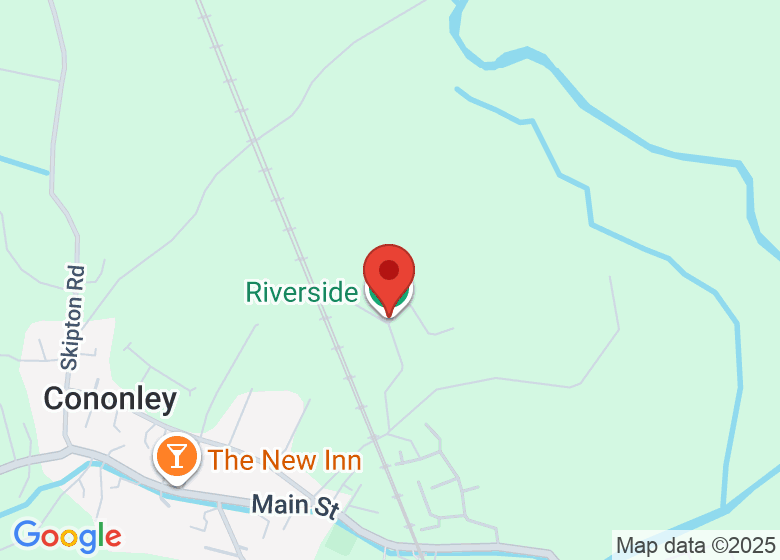 Map showing location of Riverside