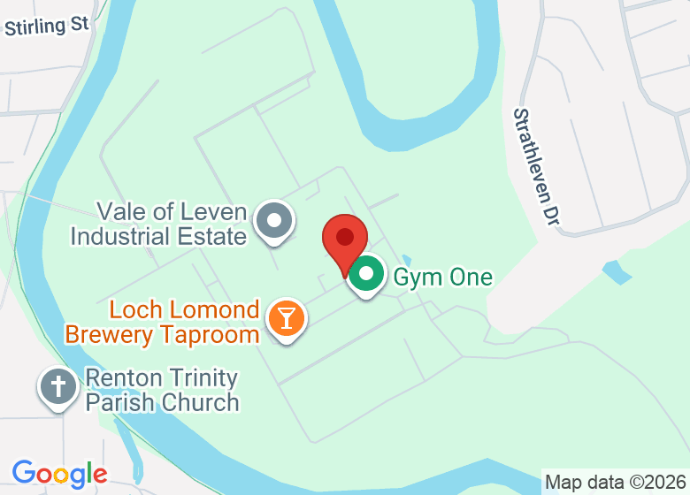 Map showing location of Spectrum Coffee