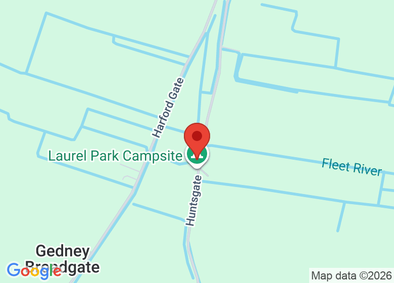 Map showing location of Laurel Park Retreat Centre