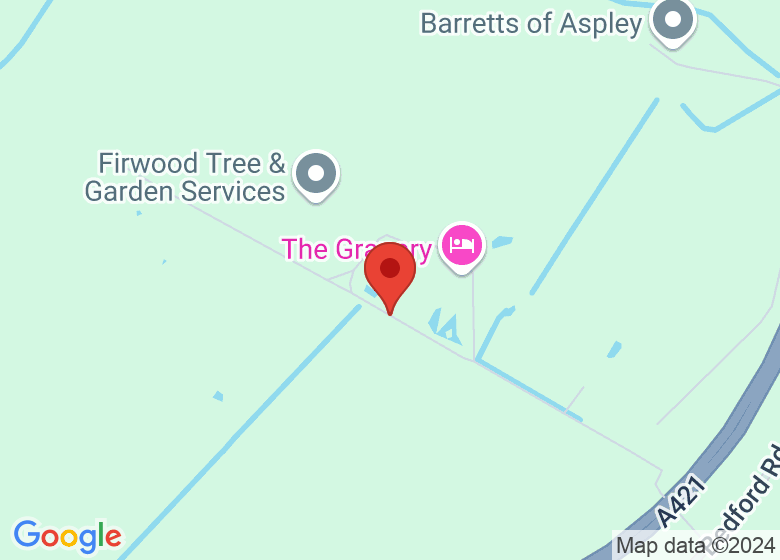 Map showing location of The Granary 