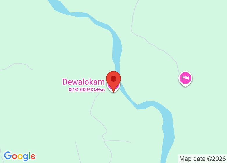 Map showing location of Dewalokam