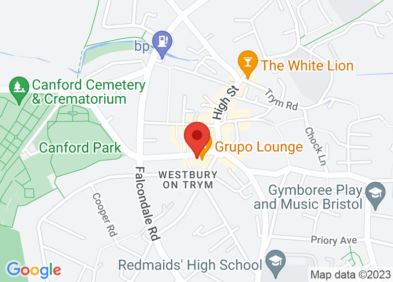 Map showing location of Goldfinch Create and Play