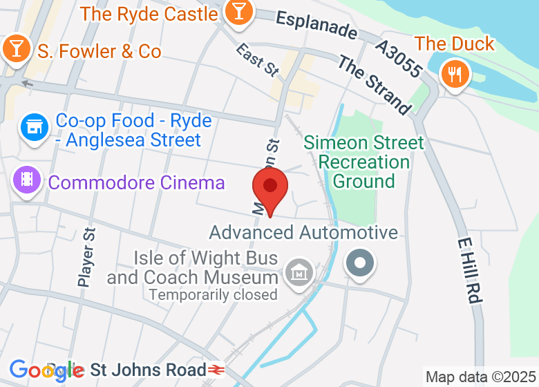 Map showing location of Roman House