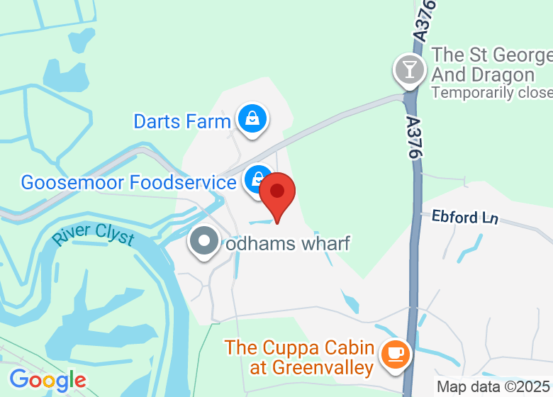 Map showing location of Kiva and Zen Yoga & Pilates Studios