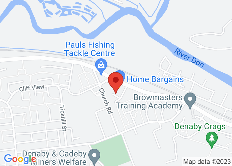 Map showing location of The Hot Chocolate Lounge