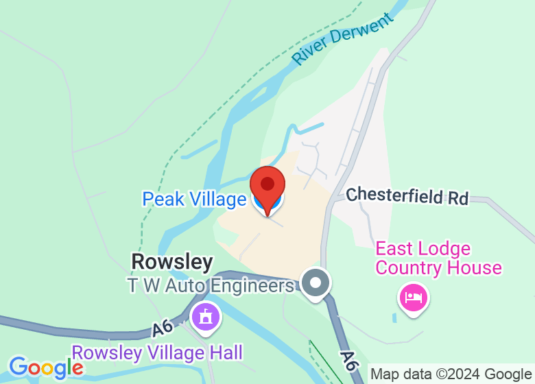 Map showing location of Peak Village